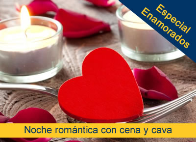 oferta cena romantica